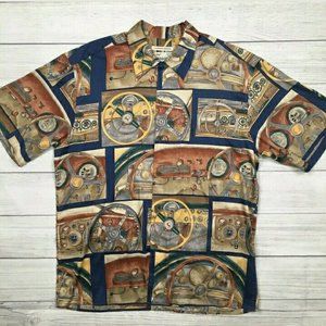 Reyn Spooner Mens Size Small Am. Classics Corvette